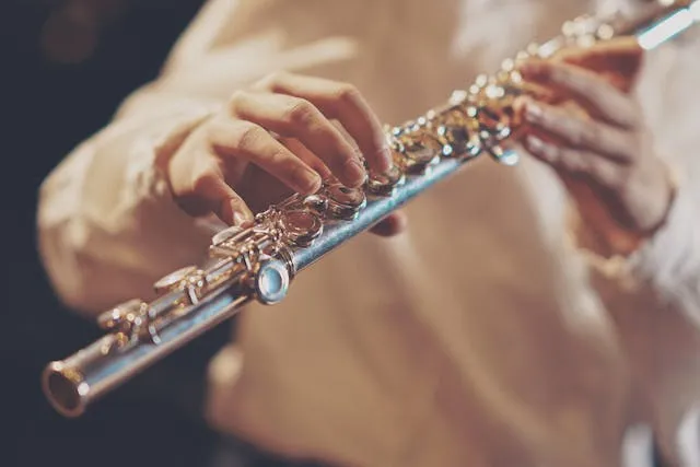 The Romanian Flute Ensemble. Open-air concert in St. Gheorghe Square