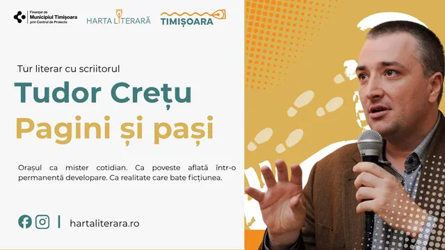Pages and Steps — A Literary Tour with Writer Tudor Crețu