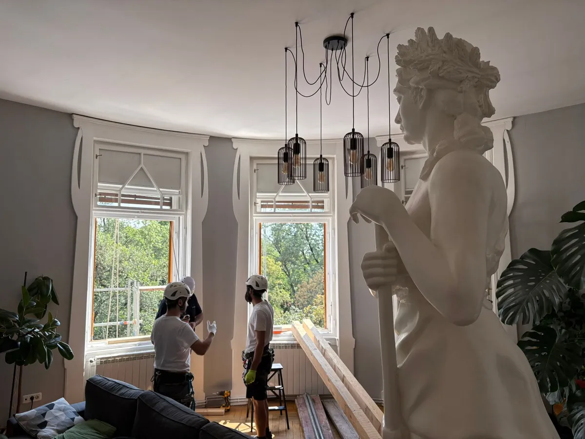 Patrimoniu reîntregit: EIAR / Primăvara revine pe Palatul Karl Kunz  Heritage Restored: EIAR 